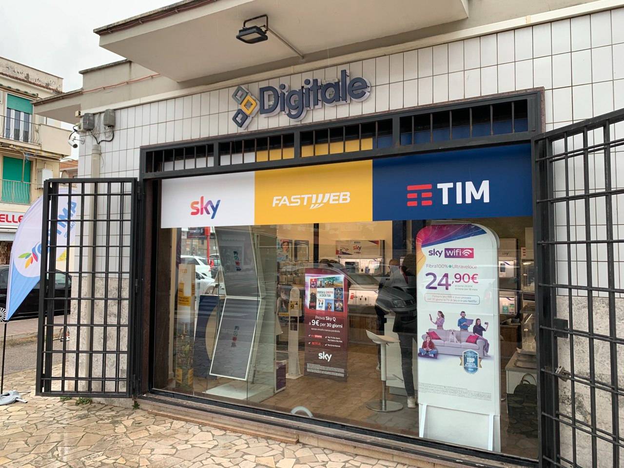 Digitale store Fiumicino